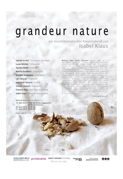Plakat grandeur nature